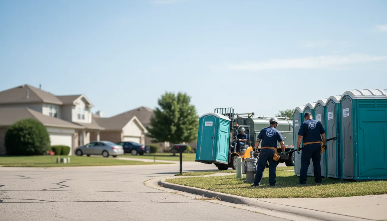 Porta Potty Rental in Edgewood, IL near me